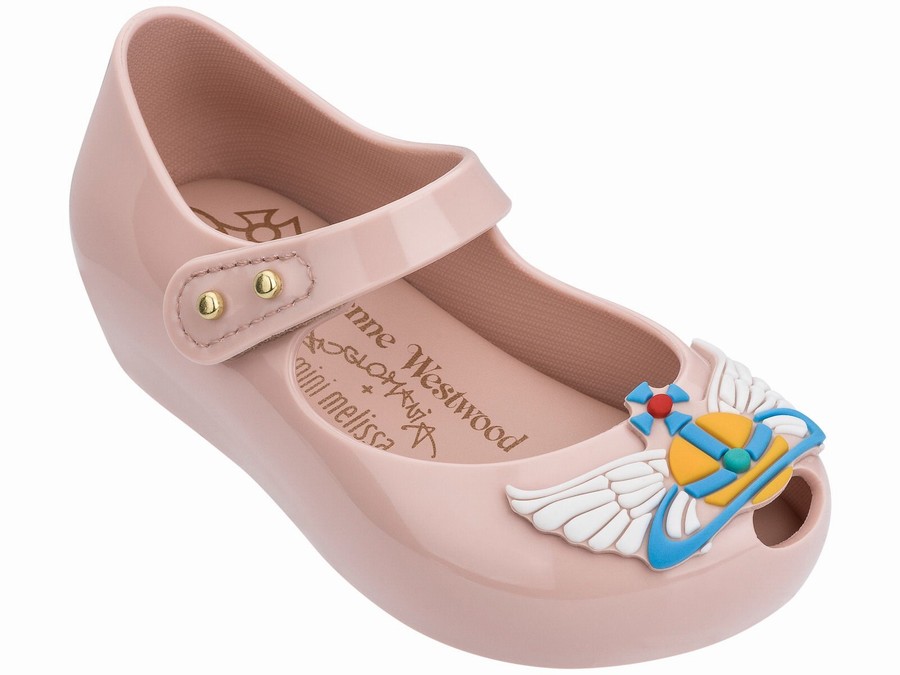 Bailarinas Mini Melissa Vivienne Westwood Ultragirl Wing Orb Bebe - Rosas - Argentina TRU-517298